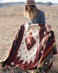 Andean Alpaca Wool Blanket - Western
