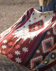 Andean Alpaca Wool Blanket - Western