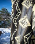 Andean Alpaca Wool Blanket - Slate
