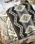 Andean Alpaca Wool Blanket - Slate