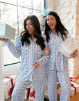 Blue Christmas - Long Pajama Set - My Pampered Life Seattle