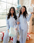Blue Christmas - Long Pajama Set - My Pampered Life Seattle