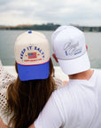 Keep it Salty - Royal Blue Vintage Trucker Hat - My Pampered Life Seattle
