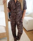 Leopard - Short Sleeve + Pant Pajama Set