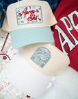 Apres Ski - Baby Blue Vintage Trucker Hat - My Pampered Life Seattle