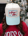 Apres Ski - Baby Blue Vintage Trucker Hat - My Pampered Life Seattle