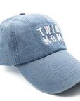 Denim Twin Mom Hat - My Pampered Life Seattle