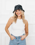 Diamond Print Bucket Hat - My Pampered Life Seattle