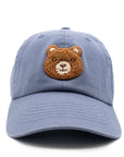 Dusty Blue Teddy Bear Hat - My Pampered Life Seattle