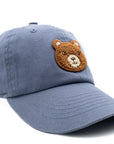 Dusty Blue Teddy Bear Hat - My Pampered Life Seattle