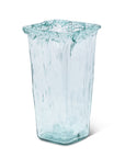 Oceana Organic Glass Square Vase Large