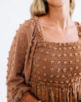Bae Mini Dress in Brown - My Pampered Life Seattle