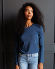 Essential Long Sleeve Crewneck Tee