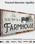 Rustic Farmhouse Sign (Made In USA)