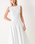 Refined Beauty Woven Midi Dress