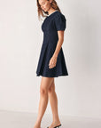 Flying Tomato Sweet Indigo Denim Mini Dress
