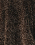 Flying Tomato | Cozy in the City Belted Faux-Fur Midi Coat