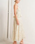 Purely Romantic Woven Lace Midi Skirt