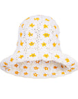 FLORA Crochet Hat In Off White