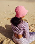 FLORETTE Crochet Bucket Hat In Pink - My Pampered Life Seattle