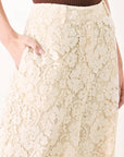 Delicate Beauty Woven Lace Pants