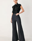 Flying Tomato | Statement Bow Sleeveless Blouse