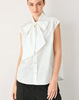 Flying Tomato | Statement Bow Sleeveless Blouse