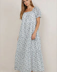Bella Maxi Dress in White