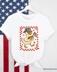 4th of July Patriotic Duck T-Shirt, Funny Independence Day Tee
