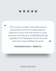 Fragrance Balm - My Pampered Life Seattle