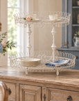 Park Hill French Wire Display Stand – Antiqued White