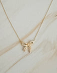 Simply Shine Bow Necklace