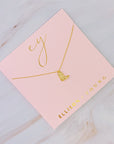 Glam Cow Girl Boot Necklace