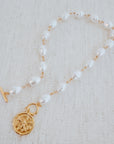 Golden Bee Baroque Necklace