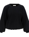 HALEY Bamboo Fleece Sweaters, in Black