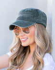 Distressed Cadet Caps
