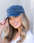 Distressed Cadet Caps