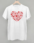 Paw Print Heart T-Shirt or Sweatshirt