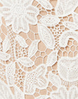Still Thinking Lace Midi Dress