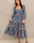Circle of Friends Denim Midi Dress