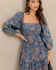 Circle of Friends Denim Midi Dress