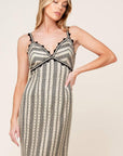 Take Me Away Crochet Lace Midi Dress