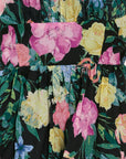 Shadow Floral Woven Midi Dress