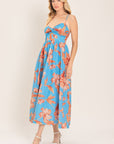 Flying Tomato Lagoon Romance Woven Midi Dress