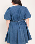 Soft Girl Denim Mini Dress