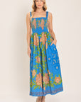 Flying Tomato Springtime in Paris Woven Midi Dress