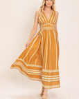 Flying Tomato Marigold Dream Woven Midi Dress