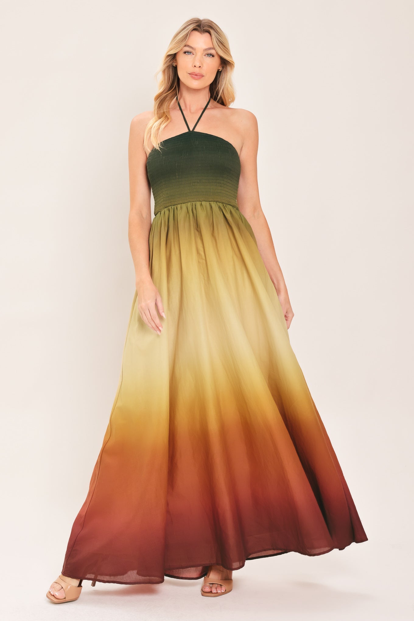flying tomato maxi dress Sunset Ombre Woven on closure for ease shiny jersey Size Guide:12 The Staple Modest Sports