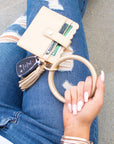 Key Ring ID Wallet Bracelet
