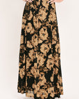 Flying Tomato | Earthen Floral Full Maxi Skirt